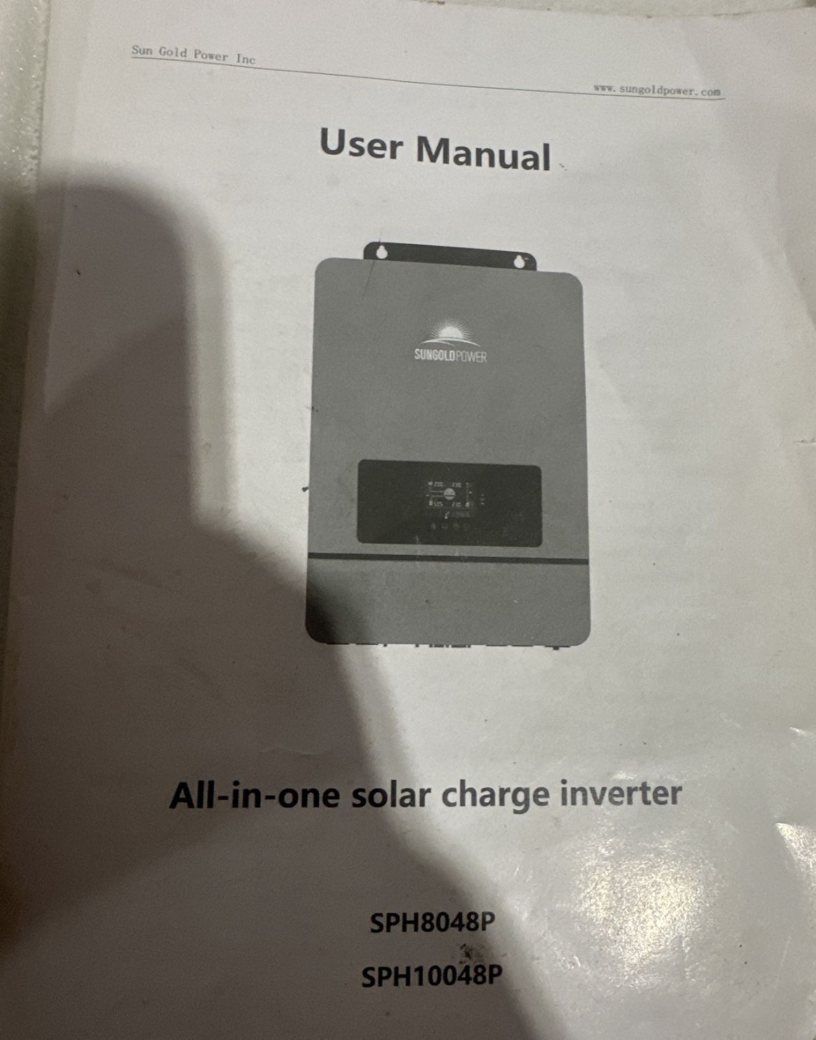 SUNGOLDPOWER 10000W DC 48V UL1741 Solar Inverter