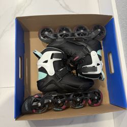 POWERSLIDE Phuzion Radon 90 Skates Teal - SIZE 8M 9W 