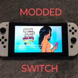 NINTENDO SWITCH MOD + 512GB SD with 7000 GAMES