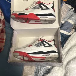 Jordan 4 Red flames 