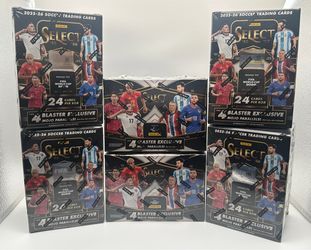Select 2026 Road to FIFA Blaster Lot of 6 New and Sealed