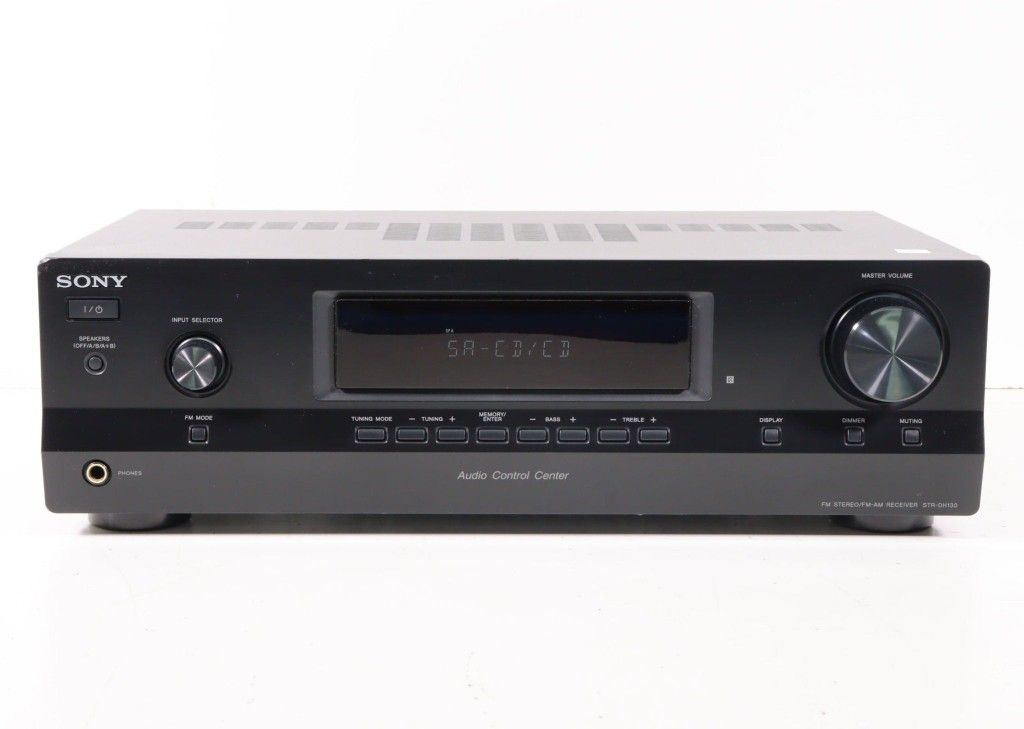 Sony STR-DH130 Audio Control Center FM Stereo FM-AM Receiver