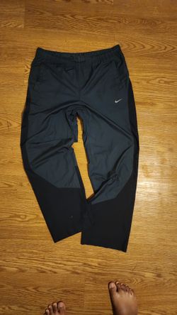 Nike Navy and Grey track pants size Large