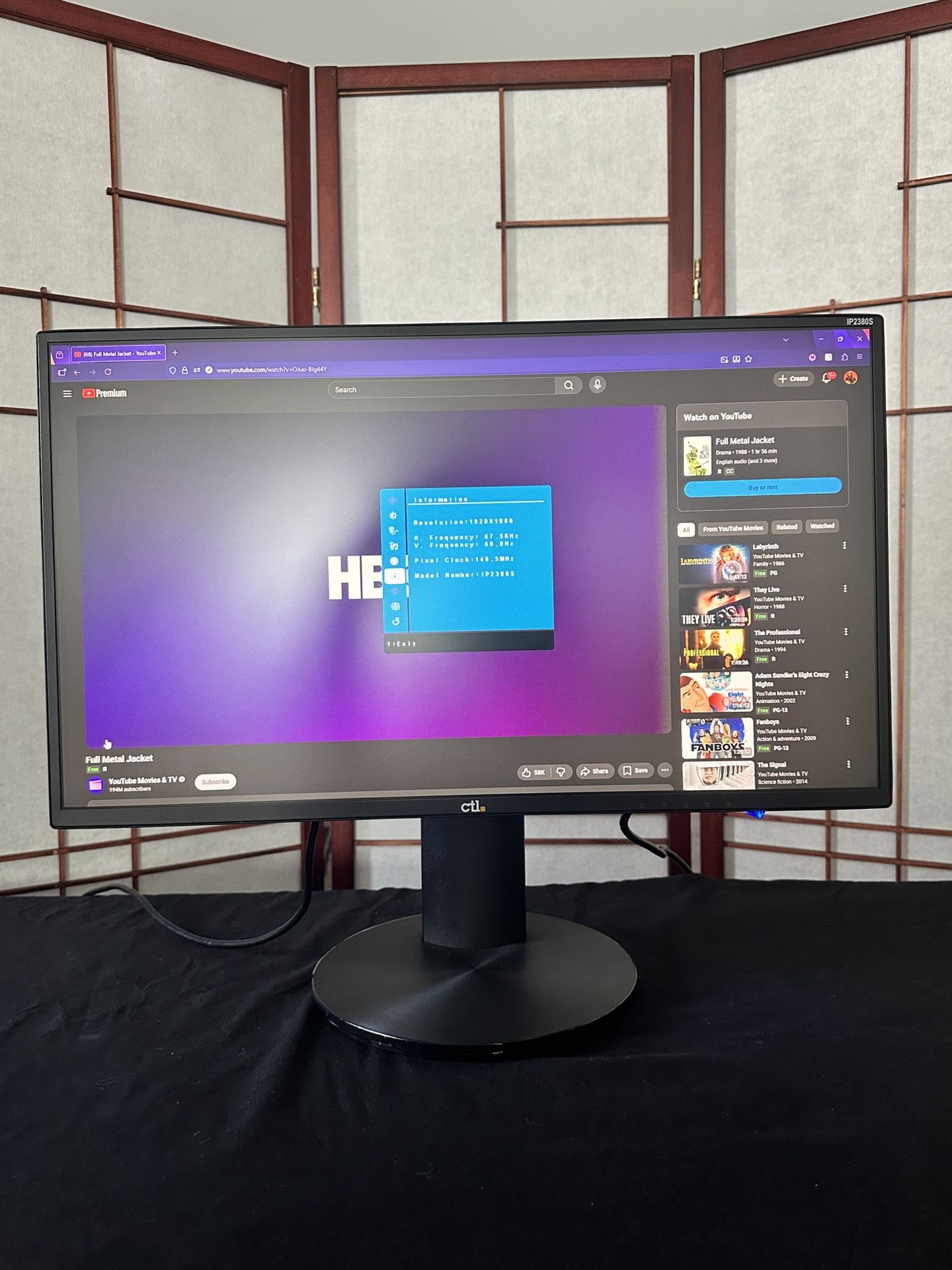 24” CTL Full HD 1920x1080 Computer Monitor