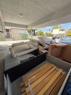 Curb Alert - Free Sofas and Bed Frame