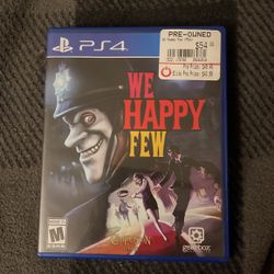 We Happy Few PS4