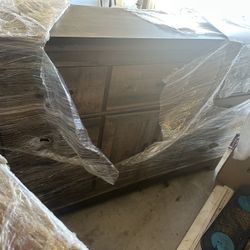 Wood Dressers And Boots 