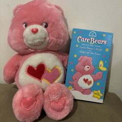 LOVE-A-LOT BEAR CARE BEAR & VHS