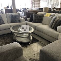 Soletren Stone Living Room Set (Sofa, loveseat , Couch, Sectional ) 