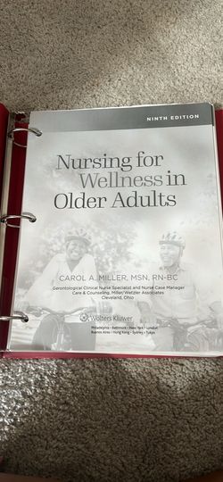 Nursing for wellness in Older Adults 9th