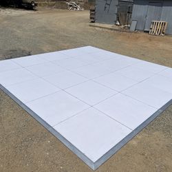 White Vinyl Dance Floor