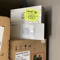 🔒 Level Lock Smart Deadbolt – New in Box – $150 📍 San Bernardino, CA Upgrade your home with the Level Lock Invisible Smart Deadbolt! Enjoy the con
