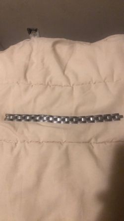 Stainless steel men’s bracelet