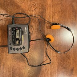 Sony Walkman WM-FX42 Tape Cassette FM/AM Radio Player Mega Bass