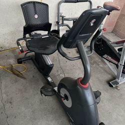 Stationary Schwinn bike