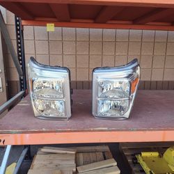 2011 super duty AFTERMARKET USED Headlights
