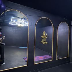 Large Gold Mirrors 