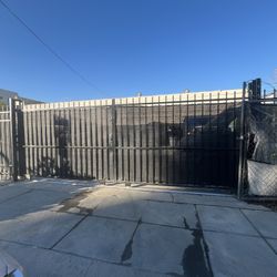 Metal Gate And Fence 