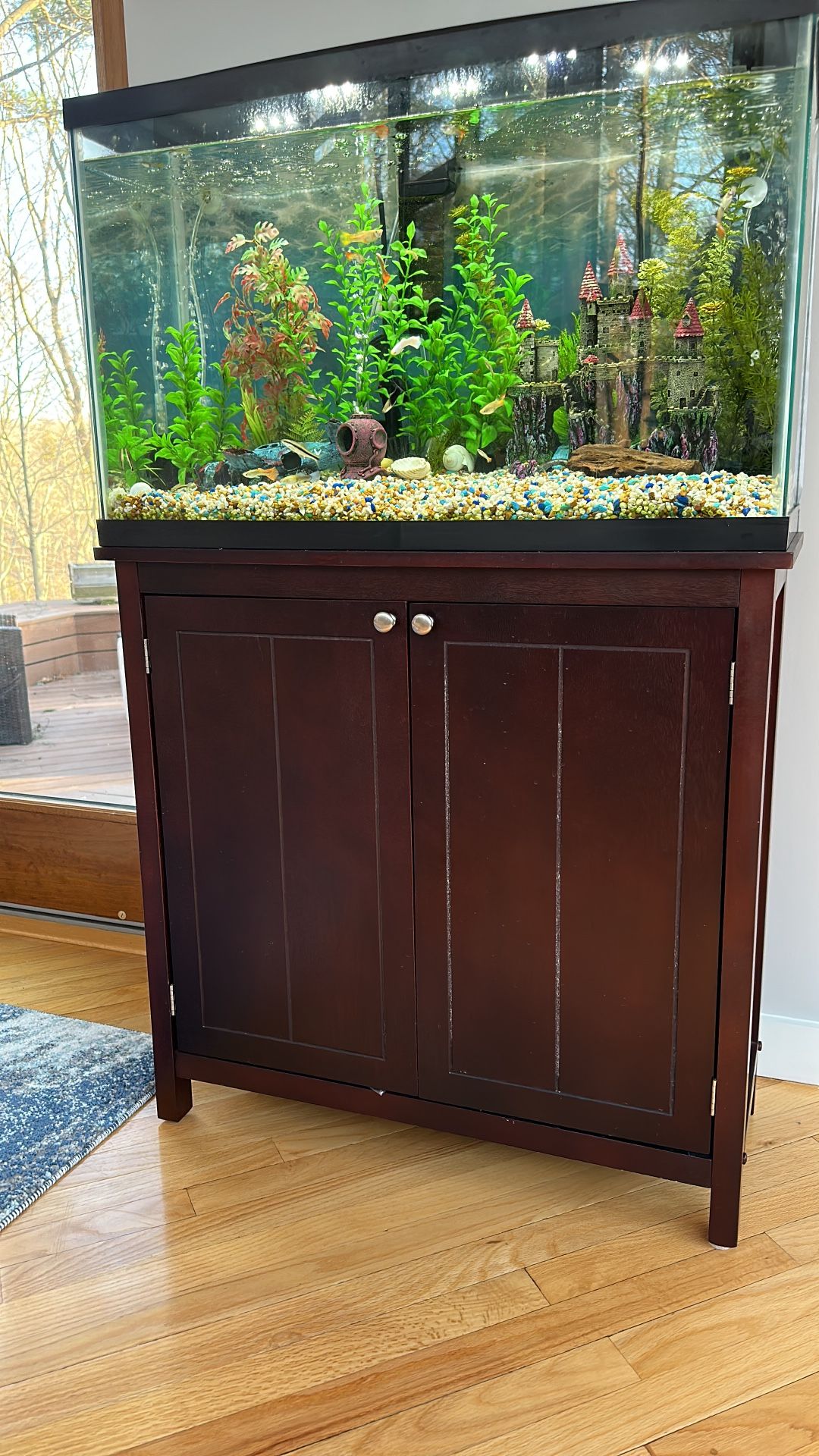 Aquarium/with stand 