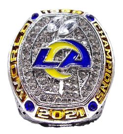 LOS ANGELES RAMS 2021 MATTHEW STAFFORD CHAMPIONSHIP RING