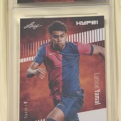 Lamine Yamal LEAF HYPE! Rookie Card
