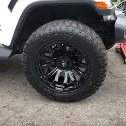 FUEL WHEELS AND TIRES