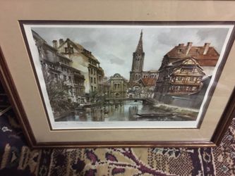 1960 vintage artwork print