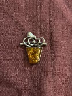 Baltic Amber Pendant 