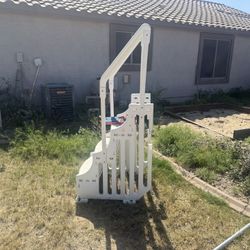 Steps For A Pool Or A Trampoline 
