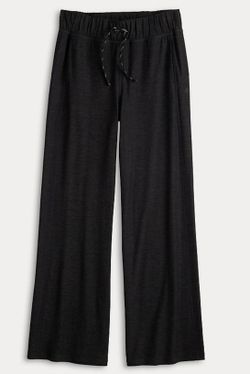 NEW Women’s FLX Wide Leg Lounge Pants In Black - Size Large