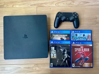 PlayStation 4 Console with Controller + Games