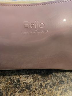 Pink Beijo handbag with silver hardware