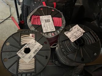 3 SET 10s AWG RED, BLACK, WHITE