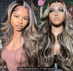 100% human hair wigs (5) $80-$90 for each wig🥰