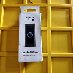 New Ring Wired Video Doorbell / security camera