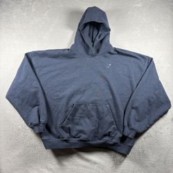 Gymshark Rest Day Hoodie Women's Size XL Blue Oversized