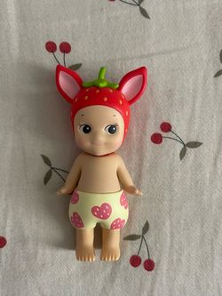 Sonny Angel Strawberry Figure – Authentic – No Box