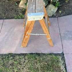 Small Wood Ladder 