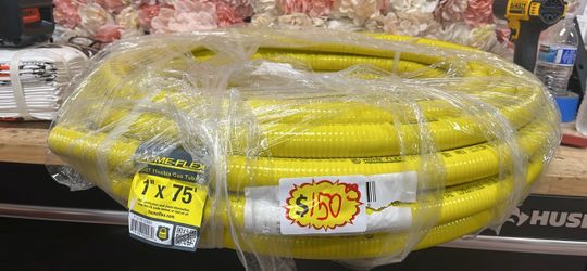 HOME-FLEX 1 in. CSST x 75 ft. Corrugated Stainless Steel Tubing