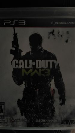 PS3 CALL OF DUTY MW3