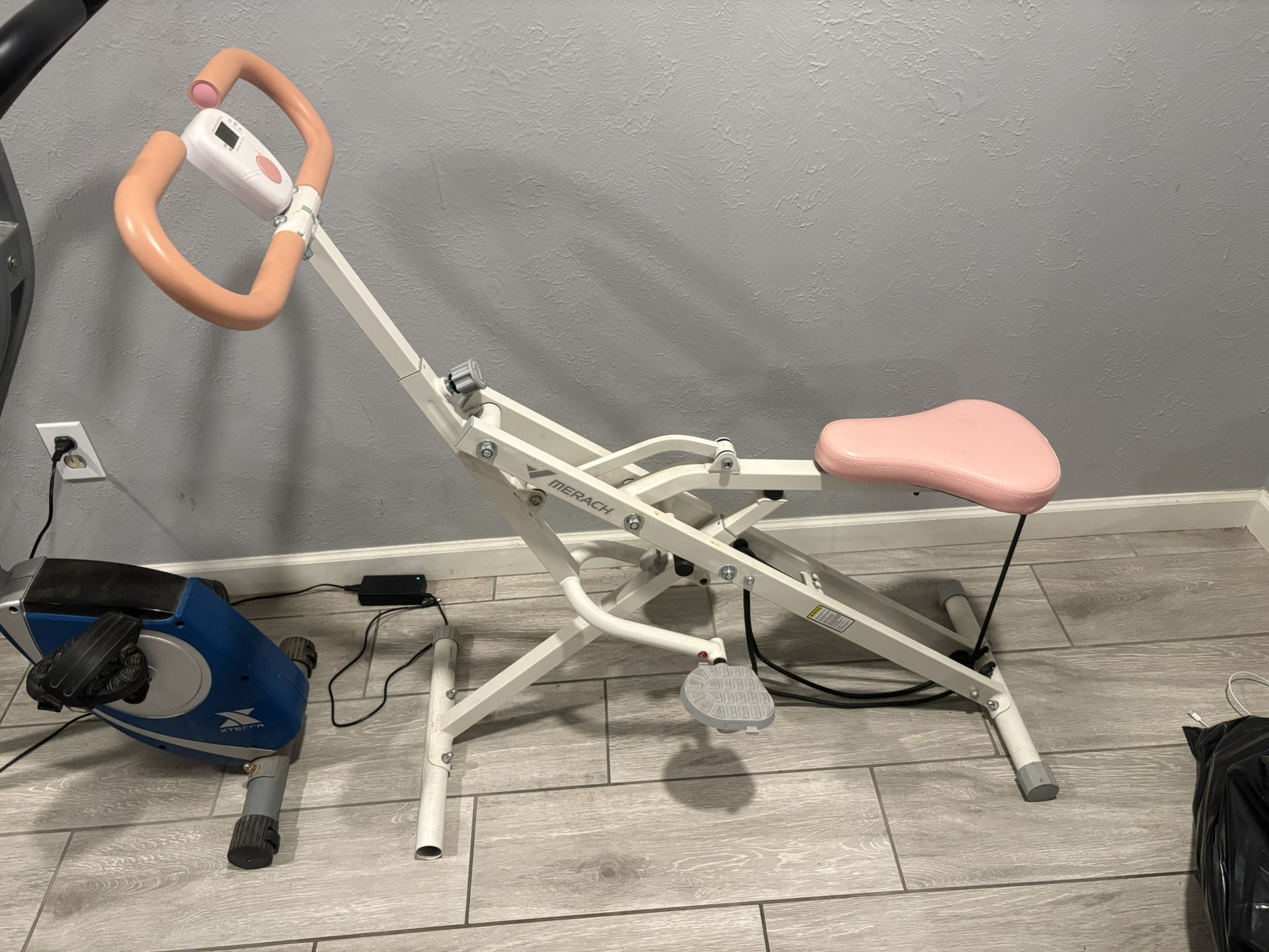 Pink Squat Machine