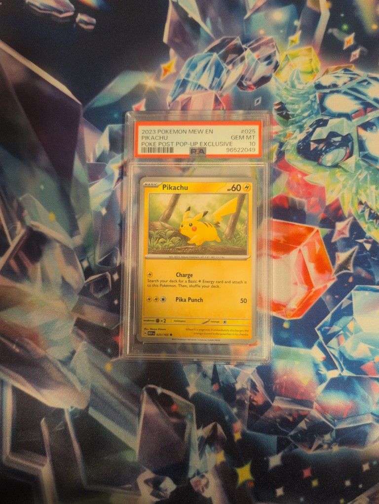 Pikachu Pokemon Together PSA 10
