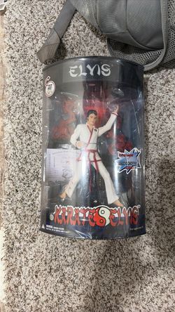 Retro Elvis action figure