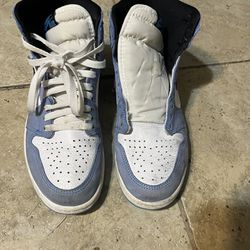 Jordan 1 Light Blue Size 8.5, No Box 