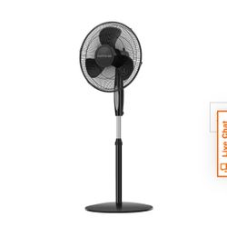16 in. 3 Speed Digital Oscillating Standing Fan with Adjustable Height