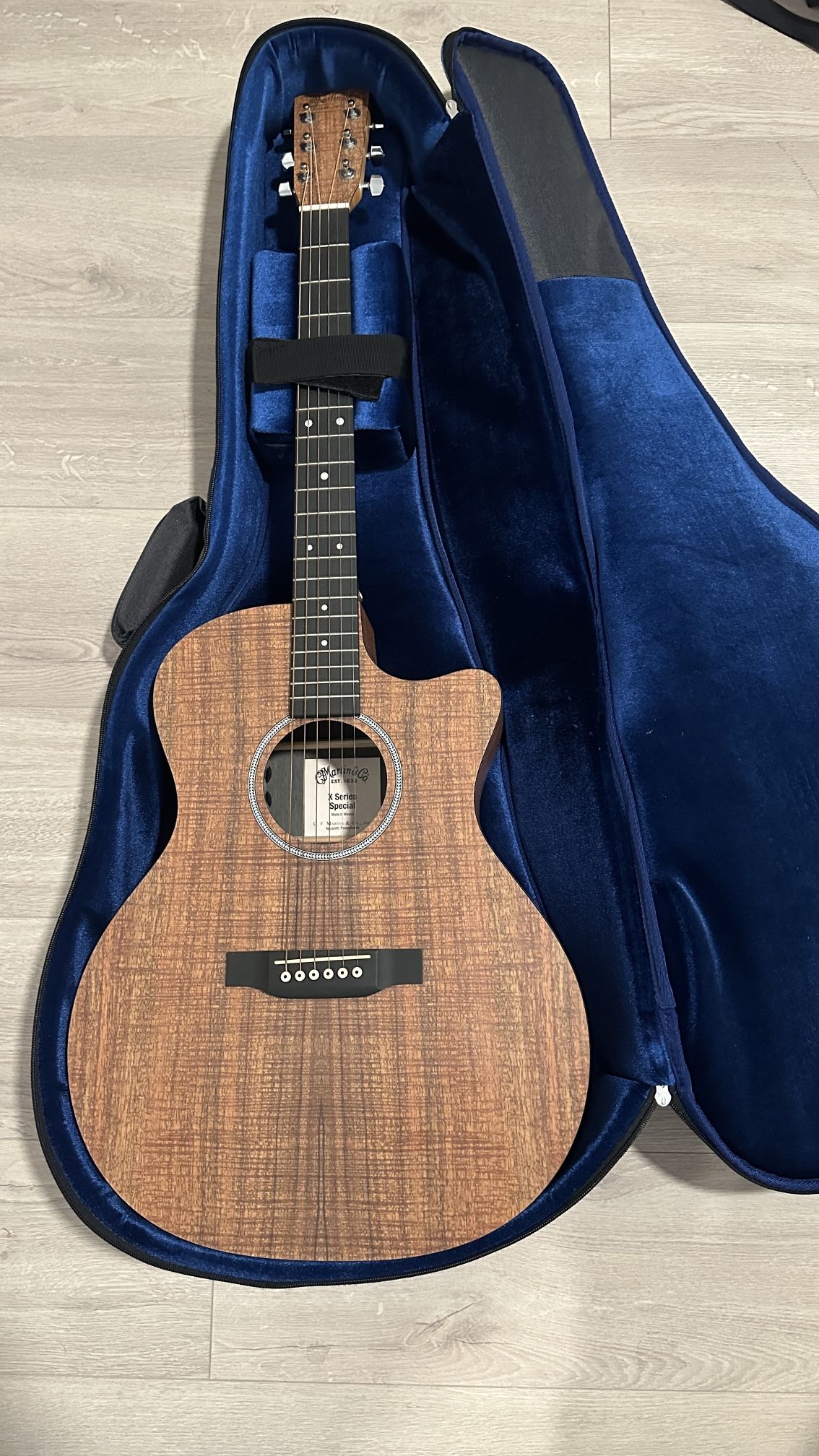 Martin X Series Special GPC-X1E Acoustic Guitar With Case