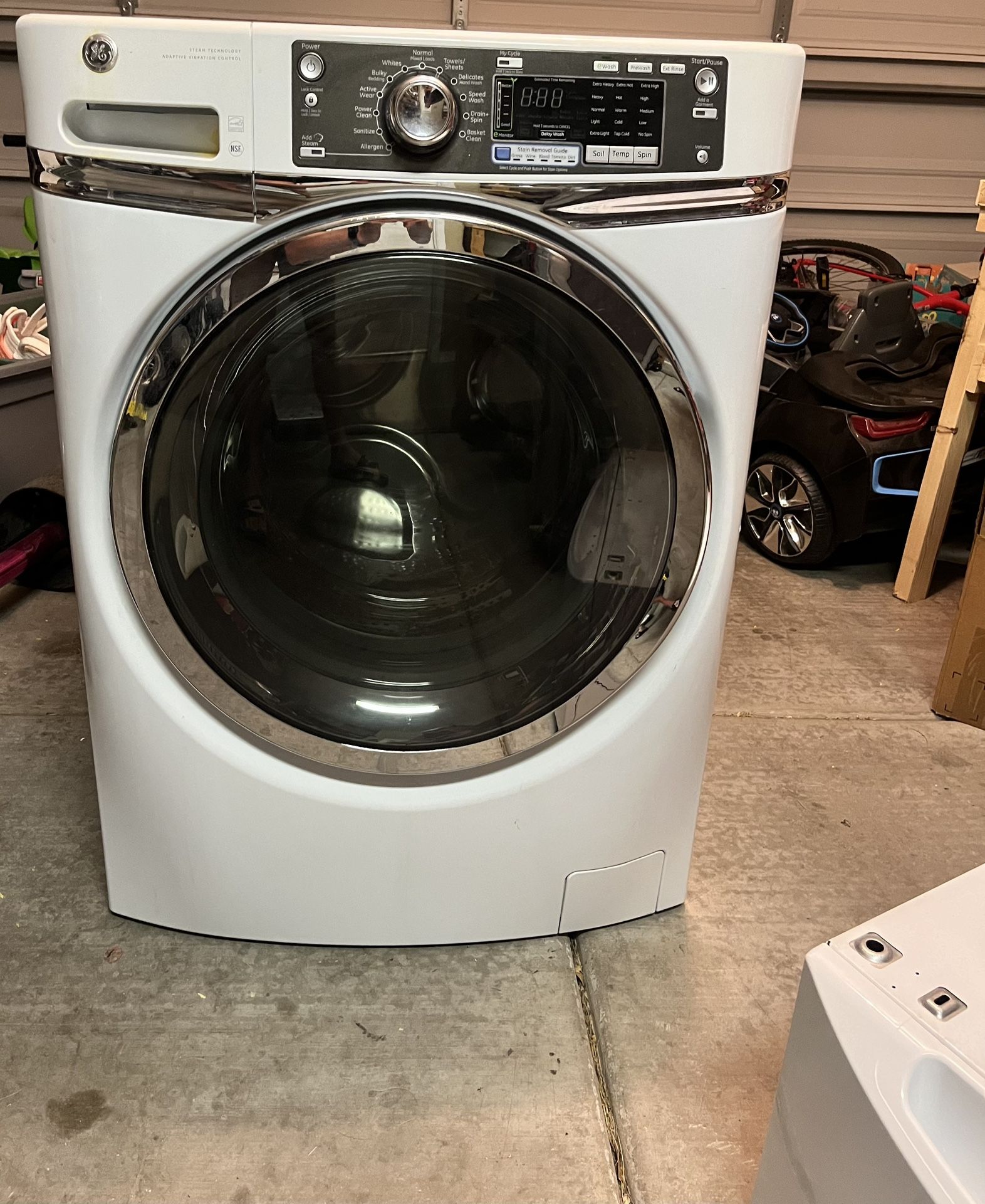 GE Washer With Pedestal Used, White for Sale in Peoria, AZ OfferUp