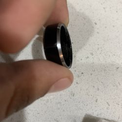 Tungsten carbide mens Wedding Band