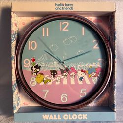 Sanrio Family Wall Clock