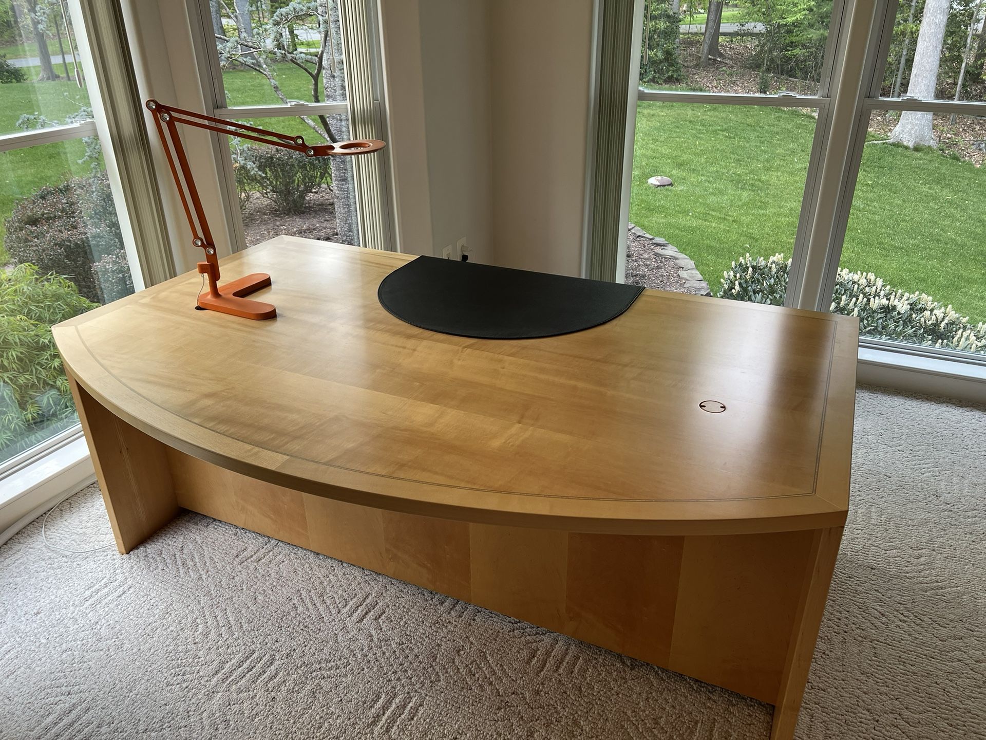 Jesper Scandinavian Office Desk, Hutch, and Lateral File Cabinet